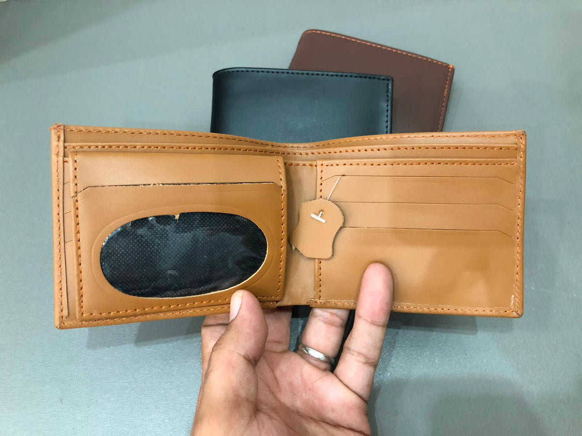 Cow Leather Bifold Wallets Pack Of Three