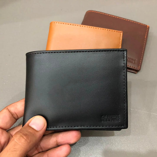 Cow Leather Bifold Wallets Pack Of Three
