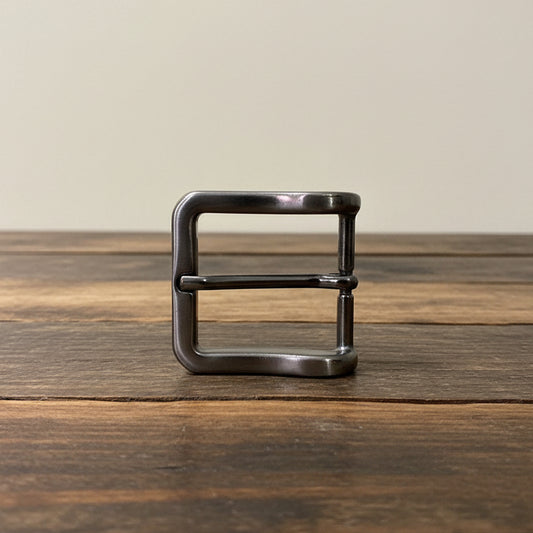 Silver Metal Pin Belt Buckle for Leather Belts